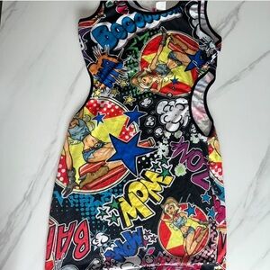 Body Central Graphic Print Dress